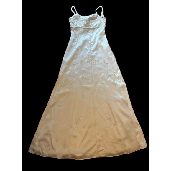 Jovani Elegant White Dress - Picture 2 of 14